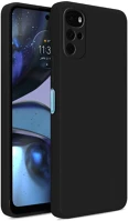 Motorola TF5900495985064 Motorola moto g22 telefontok - fekete szilikon tok kép
