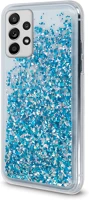 Samsung TF5900495985644 Samsung galaxy a53 5g telefontok - folyékony kék csillámos, átlátszó kép