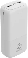Rebeltec TF5902539601756 Powerbank: rebeltec p30 - 2xusb / type-c (usb-c) 30000 mah, fehér powerbank kép