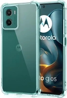Motorola TF5906961966261 Motorola moto g05 telefontok - ütésálló átlátszó hátlap tok kép