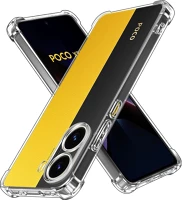 Xiaomi TF5906961979490 Xiaomi poco x7 pro 5g telefontok - ütésálló átlátszó hátlap tok ﻿ kép