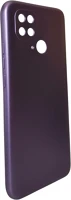 Xiaomi TF5907457703827 Xiaomi redmi 10c telefontok - metalic - lila szilikon hátlap tok kép