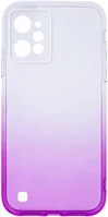 Realme TF5907457705869 Realme c31 telefontok - gradient - átlátszó/lila átmenetes szilikon tok kép