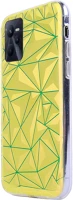 Realme TF5907457708600 Realme c35 telefontok - neo sárga, mintás műanyag hátlap tok, szilikon kép