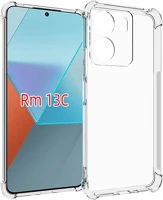 Xiaomi TF5907457715103 Xiaomi redmi 13c telefontok - átlátszó ütésálló hátlap tok kép