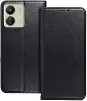 Xiaomi TF5907457715561 Xiaomi redmi 13c telefontok - smart magnetic fekete szilikon keretes kép