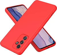 Samsung TF5907457717657 Samsung galaxy a35 5g telefontok - piros szilikon hátlap tok kép