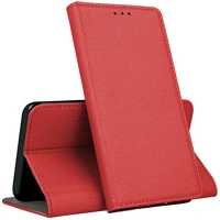 Samsung TF5907457717671 Samsung galaxy a35 5g telefontok - piros mágneses szilikon keretes könyvtok kép