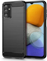 Samsung TF5907457726185 Samsung galaxy a05s telefontok - carbon fiber fekete szilikon tok kép