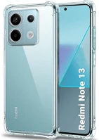 Xiaomi TF5907457737402 Telefontok xiaomi redmi note 13 4g - átlátszó ütésálló hátlap tok kép