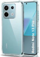 Xiaomi TF5907457737419 Telefontok xiaomi redmi note 13 pro 4g - átlátszó ütésálló hátlap tok kép