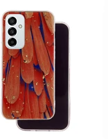 Samsung TF5907457743854 Samsung galaxy a25 5g telefontok - gold glam orange - mintás műanyag kép