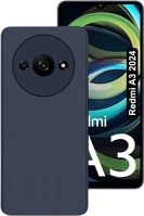 Xiaomi TF5907457744363 Telefontok xiaomi redmi a3 - sötétkék szilikon hátlap tok kép