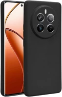 Realme TF5907457754911-2 Realme 12 pro+ 5g telefontok - fekete szilikon hátlap tok kép
