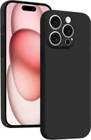 Pro TF5907457775381 Iphone 16 pro telefontok - fekete szilikon hátlap tok ﻿ kép