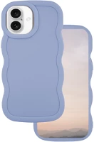 Candy TF5907457786875 Iphone 16 telefontok - candy - kékeslila szilikon hátlap tok kép