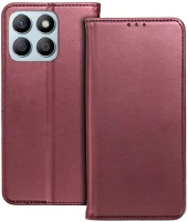 Honor TF5907504505831 Telefontok honor x8c - smart magnetic burgundy szilikon keretes mágneses kép