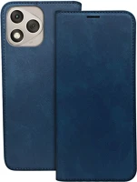 Honor TF5907504508481 Honor 400 lite 5g telefontok - suede - kék mágneses szilikon keretes kép