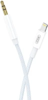 Xo TF6920680827718 Xo nb-r211a adapter - lightning - jack (3,5mm) adapter fehér, 1m kép