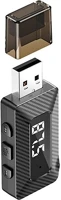 Xo TF6920680856497 Xo bcc16 - autós fm/bluetooth usb transzmitter, fekete kép