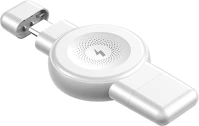 Xo TF6920680856572 Xo cx026 - wireless induktív okosóra töltő, fehér, 2,5w kép