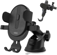 Univerzális TF6920680872596 Xo c60 - univerzális szélvédőre/szellőzőrácsra rögzíthető, fekete kép