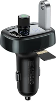 Baseus TF6932172628239 Transzmitter: baseus s-09 - usb-s autós fm/bluetooth transzmitter + usb kép
