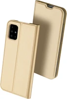 Dux ducis WS0012773 Samsung galaxy s20 plus telefontok - dux ducis arany flipcover tok kép