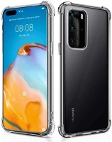 Huawei WS0012982 Huawei p40 telefontok - ütésálló átlátszó szilikon tok kép