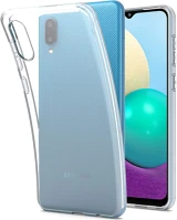 Samsung WS0015154 Samsung galaxy a02 telefontok - átlátszó szilikon tok kép
