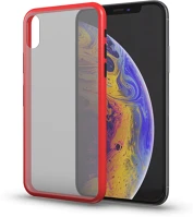 Xiaomi XP120784 Xiaomi redmi 9a / 9at telefontok - áttetsző fekete műanyag hátlaptok kép