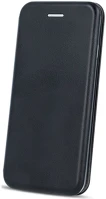 Forcell 125431 Apple iphone 14 pro max, oldalra nyíló tok, stand, forcell elegance, fekete kép