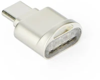 Tokshop 54592 Adapter, usb type-c, microsd kártyaolvasó, ezüst kép