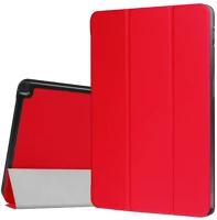 Huawei 79263 Huawei mediapad m5 lite 10.1, mappa tok, trifold, piros kép