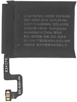 Apple A2058 Apple watch 4 (40 mm), akkumulátor, 225 mah, li-ion, kompatibilis kép