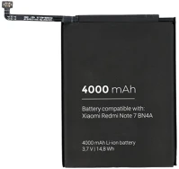 Xiaomi BN4A Xiaomi redmi note 7 / note 7 pro, akkumulátor, 4000 mah, li-ion, kompatibilis kép