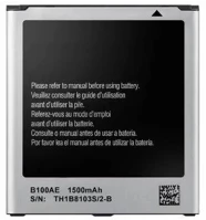 Samsung EB-B100AE Akkumulátor, samsung galaxy ace 3 3g gt-s7270, 1500mah, li-ion, kompatibilis kép