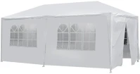 Party HOP1001024-1 Party sátor, 3 x 6 m, fehér kép