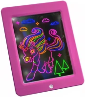 Unikornis HOP1001148-3 Világító varázstábla + 3d szemüveg, unikornis kép