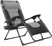 Delux HOP1001201-1 Delux zéró gravitációs szék, szürke kép