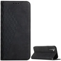 Samsung RS112074 Samsung galaxy s22 plus 5g sm-s906, oldalra nyíló tok, bőrhatású, stand kép