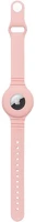 Apple RS124388 Apple airtag szilikon tok, csuklóra rögzíthető, matt, rózsaszín kép