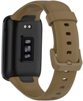 Xiaomi RS126412 Xiaomi mi smart band 7 pro, szilikon pótszíj, állítható, barna kép