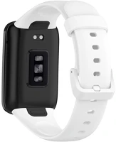 Xiaomi RS126413 Xiaomi mi smart band 7 pro, szilikon pótszíj, állítható, fehér kép