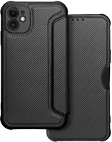 Apple RS132167 Apple iphone 11, oldalra nyíló tok, légpárnás sarok, bőrhatású kép