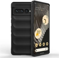 Google RS134242 Google pixel 7 pro, szilikon tok, közepesen ütésálló, 3d minta, fekete kép