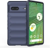 Google RS134348 Google pixel 7, szilikon tok, közepesen ütésálló, 3d minta, sötétkék kép