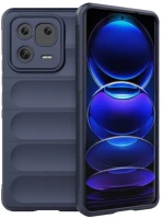 Xiaomi RS136806 Xiaomi 13 pro, szilikon tok, közepesen ütésálló, 3d minta, sötétkék kép