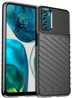 Motorola RS138310 Motorola moto g42, szilikon tok, közepesen ütésálló, domború csíkos kép