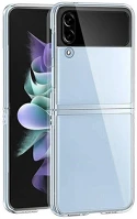 Samsung RS140089 Samsung galaxy z flip4 sm-f721b, műanyag hátlap védőtok, átlátszó kép